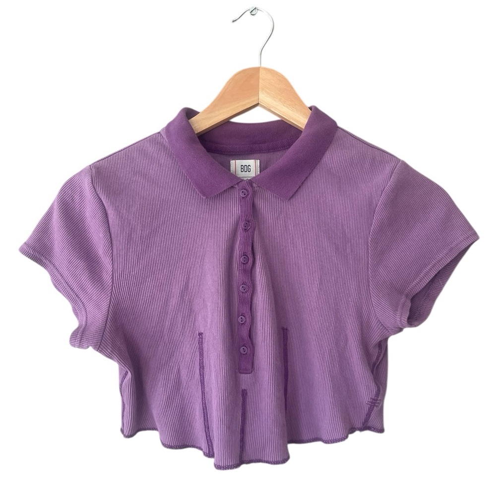 BDG Purple Crop Top